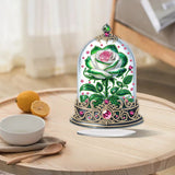 Rose Crystal Box-Single Side Drill-Acrylic Diamond Desktop Ornament