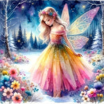 Beauty-Full Round Diamond Painting-50x50cm