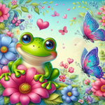 Animal-Full Round Diamond Painting-30x30cm
