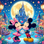 Cartoon-Full Round Diamond Painting-30x30cm