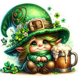 Gnome-Full Round Diamond Painting-30x30cm