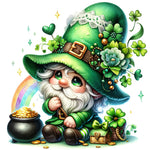 Gnome-Full Round Diamond Painting-30x30cm