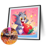 Tomcat-Full Round Diamond Painting-30x30cm