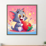 Tomcat-Full Round Diamond Painting-30x30cm