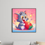 Tomcat-Full Round Diamond Painting-30x30cm