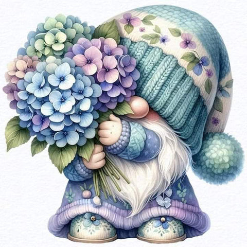 Little Dwarf-Full Round Diamond Painting-30x30cm