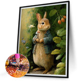 Easter Bunny-Full Round Diamond Painting-30x40cm