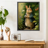 Easter Bunny-Full Round Diamond Painting-30x40cm