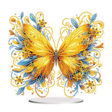 Butterfly-Single Side Drill-Acrylic Diamond Desktop Ornament