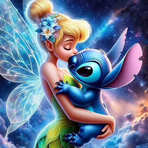 Stitch-Full Round Diamond Painting-30x30cm