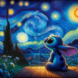 Stitch-Full Round Diamond Painting-30x30cm