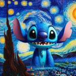 Stitch-Full Round Diamond Painting-30x30cm