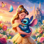 Stitch-Full Round Diamond Painting-30x30cm