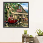 House-Full Round Diamond Painting-30x30cm