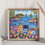 House-Full Round Diamond Painting-30x30cm
