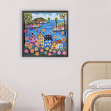 House-Full Round Diamond Painting-30x30cm