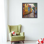 Color House-Full Round Diamond Painting-40x40cm