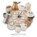 5D DIY Special Shape Diamond Painting Desk Ornament Handmade Clock Kit