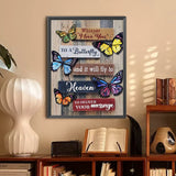 Butterfly Slogan-Full Round Diamond Painting-30x40cm