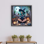 Magical Girl-Full Round Diamond Painting-50x50cm