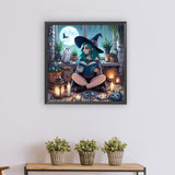 Magical Girl-Full Round Diamond Painting-50x50cm