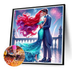 Mermaid-Full Round Diamond Painting-40x40cm