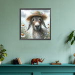 Donkey-Full Round Diamond Painting-30x30cm