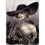 Girl-Full Round Diamond Painting-45x60cm-Large Size