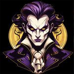 Vampire-Full Round Diamond Painting-50x50cm