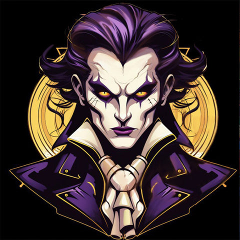 Vampire-Full Round Diamond Painting-50x50cm