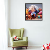 Funny Grandma-Full Round Diamond Painting-40x40cm