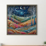 Color Woods-Full Round Diamond Painting-30x30cm