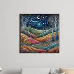 Color Woods-Full Round Diamond Painting-30x30cm