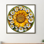 Sunflower-Full Round Diamond Painting-40x40cm