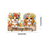 Animal-Diamond Wooden Wall Hooks