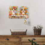 Animal-Diamond Wooden Wall Hooks