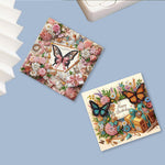2/6/12Pcs/Set Christmas-Diamond Greeting Cards