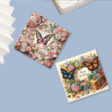 2/6/12Pcs/Set Christmas-Diamond Greeting Cards