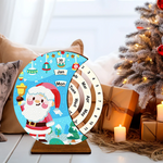 DIY Santa Claus-DP Rotating Calendar