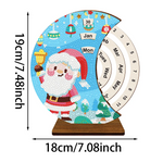 DIY Santa Claus-DP Rotating Calendar
