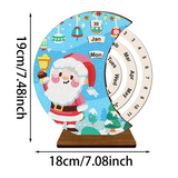 DIY Santa Claus-DP Rotating Calendar