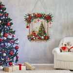 Christmas Special Shape Tree Diamond Painting Hanging Pendant