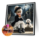 Life as a pet girl - Full Drill Diamond Painting 40*40cm
