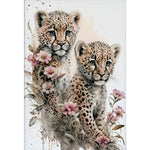 Animal-Full Round Diamond Painting-50x70cm-Large Size