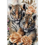 Animal-Full Round Diamond Painting-50x70cm-Large Size