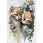 Animal-Full Round Diamond Painting-50x70cm-Large Size