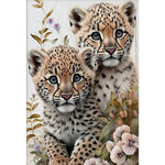Animal-Full Round Diamond Painting-50x70cm-Large Size
