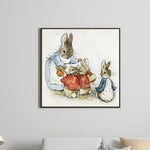 Rabbit-Full Round Diamond Painting-30x30cm