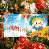 8pcs DIY Diamond Painting 5D Christmas Card