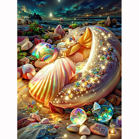 Beach Scenery - Full Drill Diamond Painting